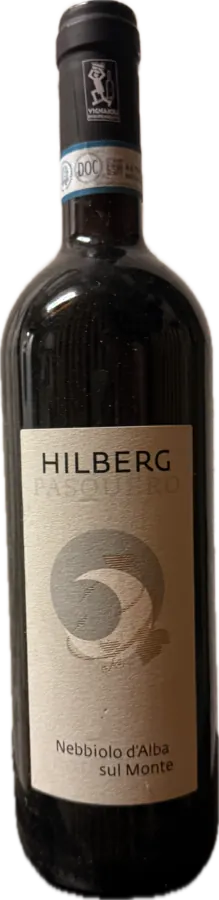 Flasche Hilberg-Pasquero, Nebbiolo d’Alba sul Monte, 2014