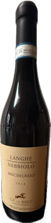 Flasche Ca’ del Baio, BricdelBaio, 2018