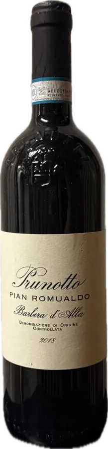 Flasche Prunotto, Pian Romualdo, 2018