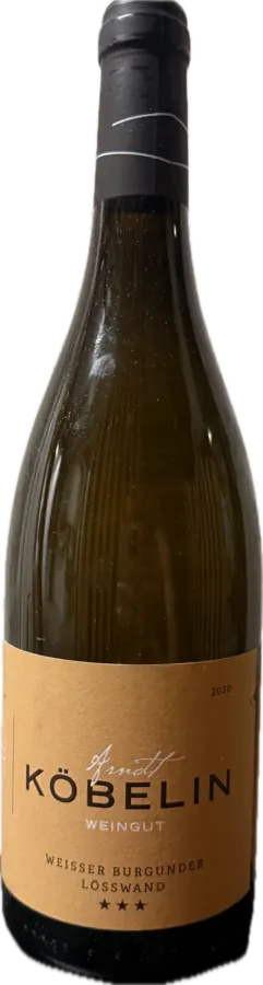 Flasche Weingut Arndt Köbelin, Weisser Burgunder Lösswand ★★★, 2020