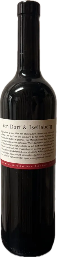 Flasche Biolenz, Von Dorf & Iselisberg