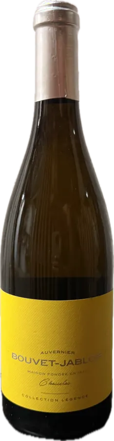 Flasche Bouvet-Jabloir, Chasselas Collection Légende, 2020