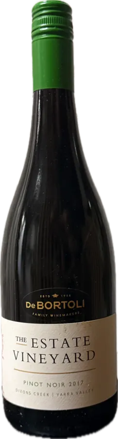 Flasche De Bortoli, The Estate Vineyard Pinot Noir, 2017